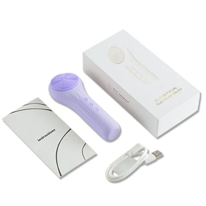 BowLift | Rechargeable Face Scrubber with Facial Cleansing Brush