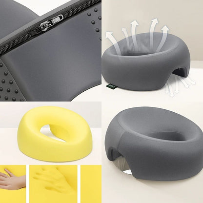 FaceEase | Face‑Down Pillow – Pressure Relief Support – Contoured Memory Foam – Ideal for Massage Beauty & Stomach Sleeping Bowlift