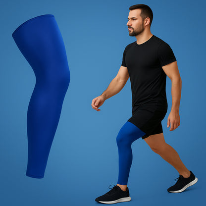 FlexiRelief | Full Leg Compression Sleeve – Knee Support – Graduated Pressure – Pain Relief – Recovery – Swelling Reduction Bowlift
