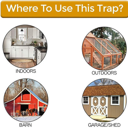 Auto Reset Flip N Slide Bucket Lid/Rat Trap | Bowlift