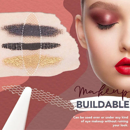 Adhesive-free, invisible double eyelid stickers