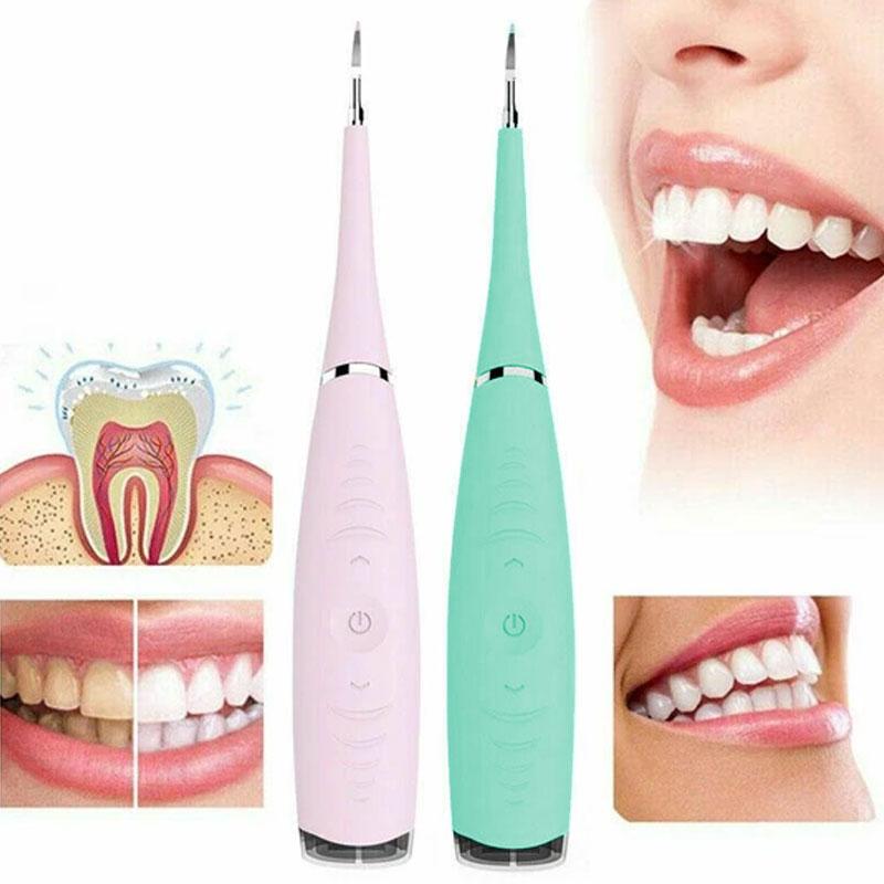 Ultrasonic tooth cleaner