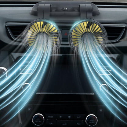 Double head car cooling air circulation fan | Kalsten