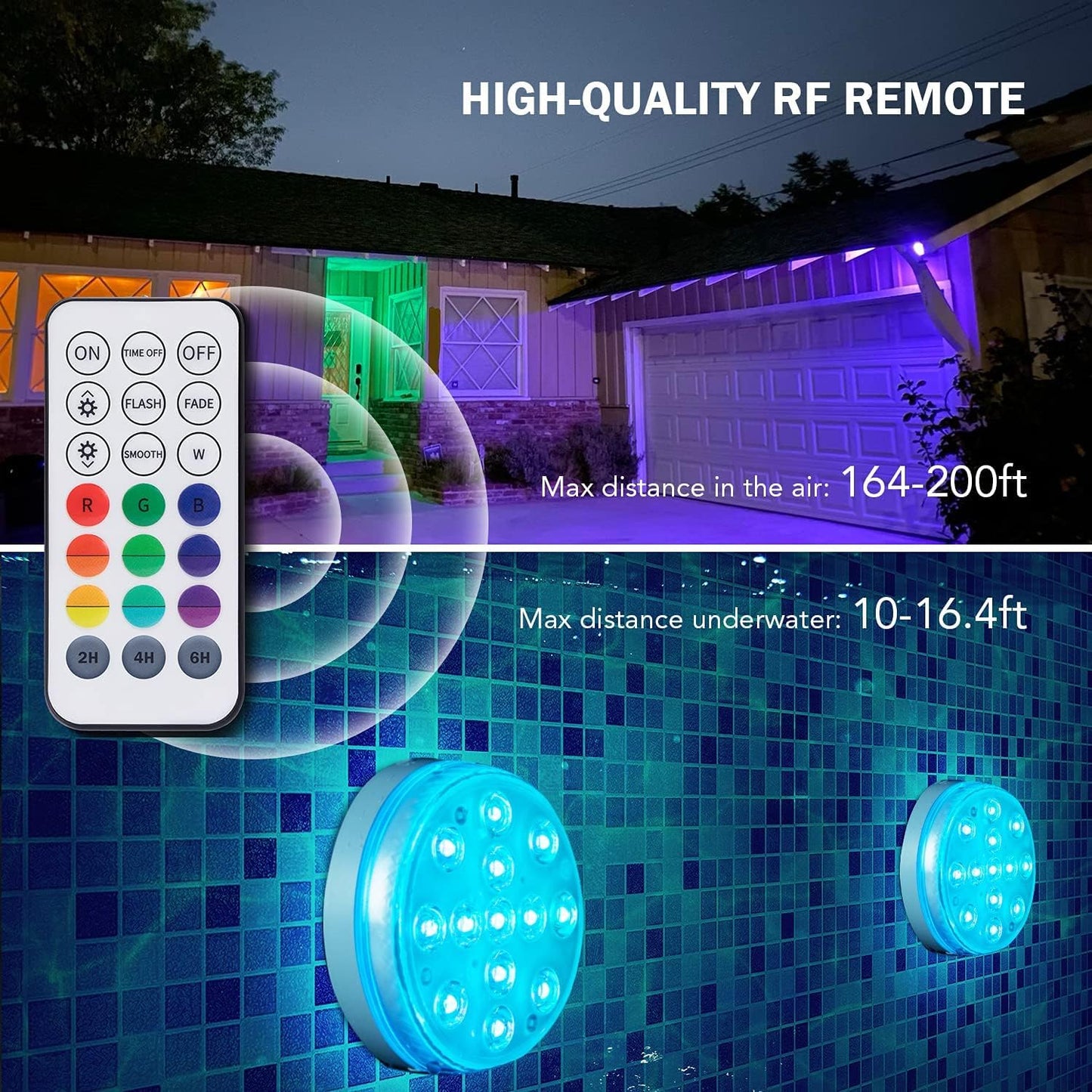 BowLift | LED pool lighting (4-pack)
