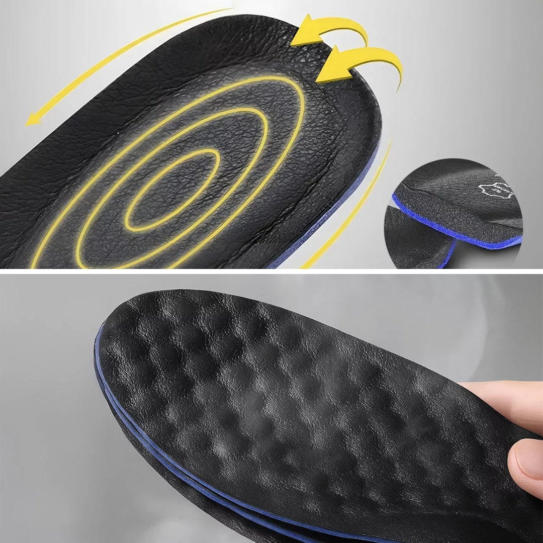 Pain Relief – Leather Breathable – Comfort & Alignment for All-Day Standing & Walking Bowlift