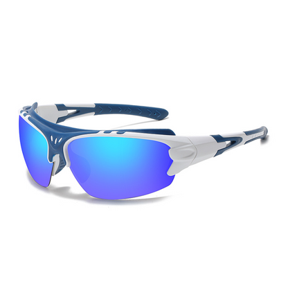Unisex sunglasses with polarized lenses