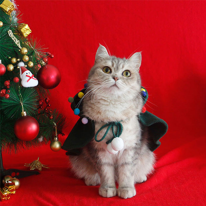 Skanto | Pet Christmas Hooded Cape