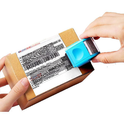 Identity Theft Protection Privacy Seal Roller Stamp | Bowlift