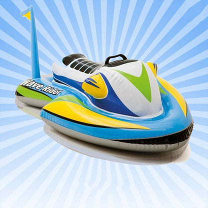 Inflatable Floating Jet Ski for Kids | Bowlift