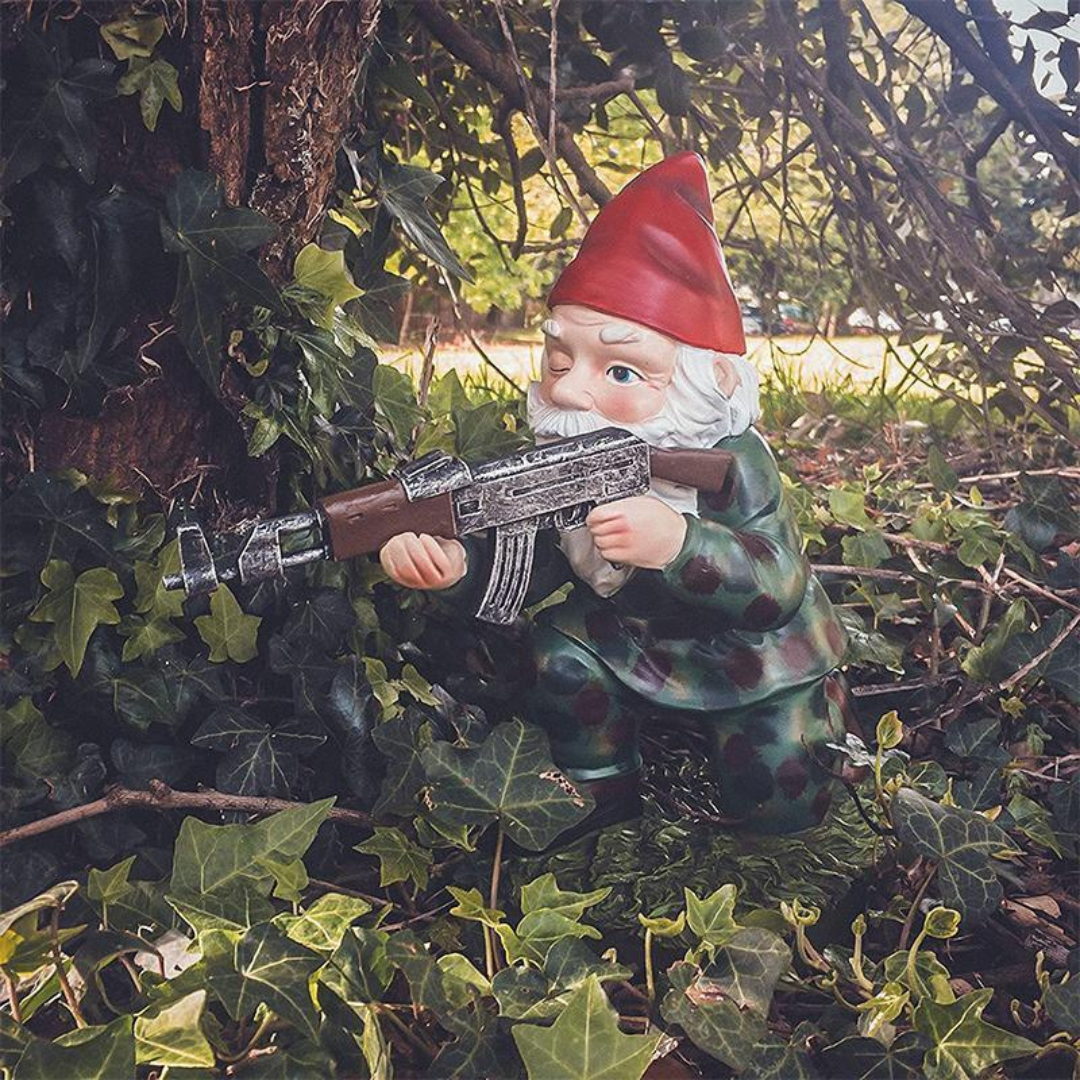 Skanto | Military Garden Gnome