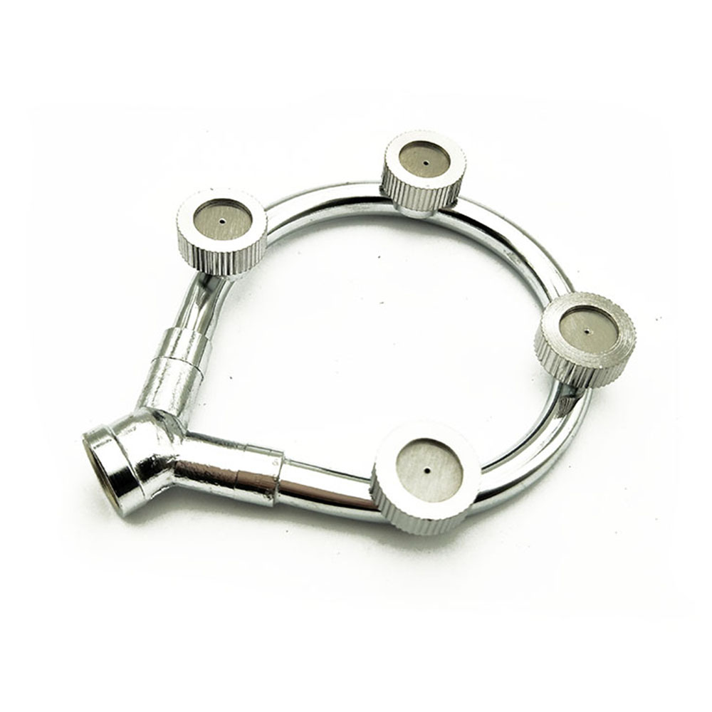 BowLift | High pressure stainless steel ring multi nozzle – Efficient spray attachment for garden irrigation
