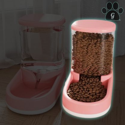 PET 3.8L Automatic Gravity Pet Food Dispenser or Water Dispenser