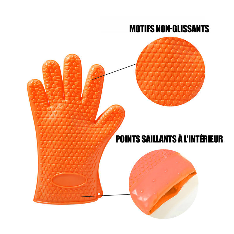 Silicone grips with heat resistance | Bowlift