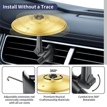 Skanto | Car Air Vent Decoration – Mini Drum Cymbal