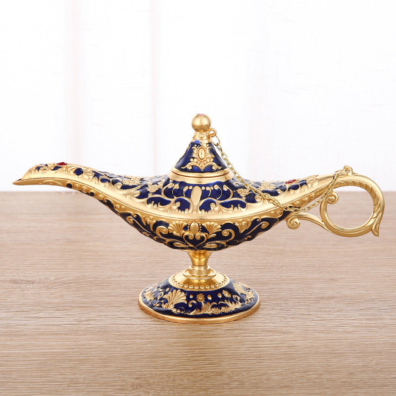 Aladdin Magic Lamp Alloy Decoration