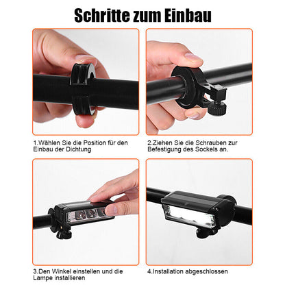 BowLift | Ultra-Bright Rechargeable LED Bike Light – 900 Lumen Bicycle Headlight for Night Riding