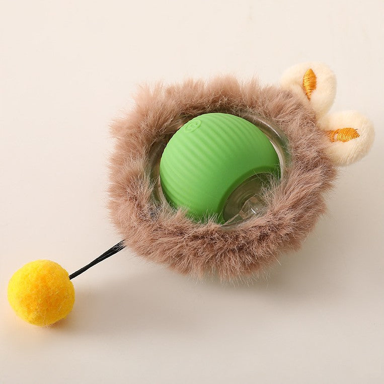 Skanto | Interactive Rolling Ball Toy with Tail for Dogs