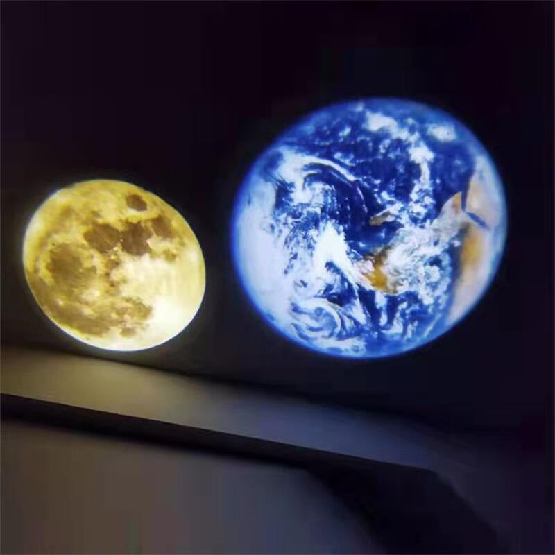 Moon-Earth Projection LED Lamp