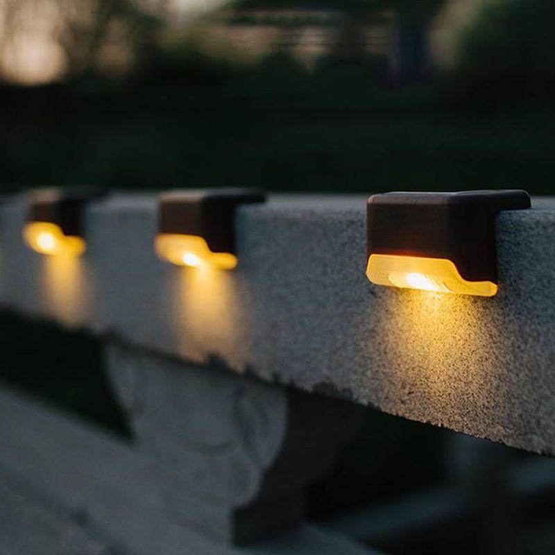 Outdoor Waterproof Stair Solar Lights (4 PCS) | Kalsten