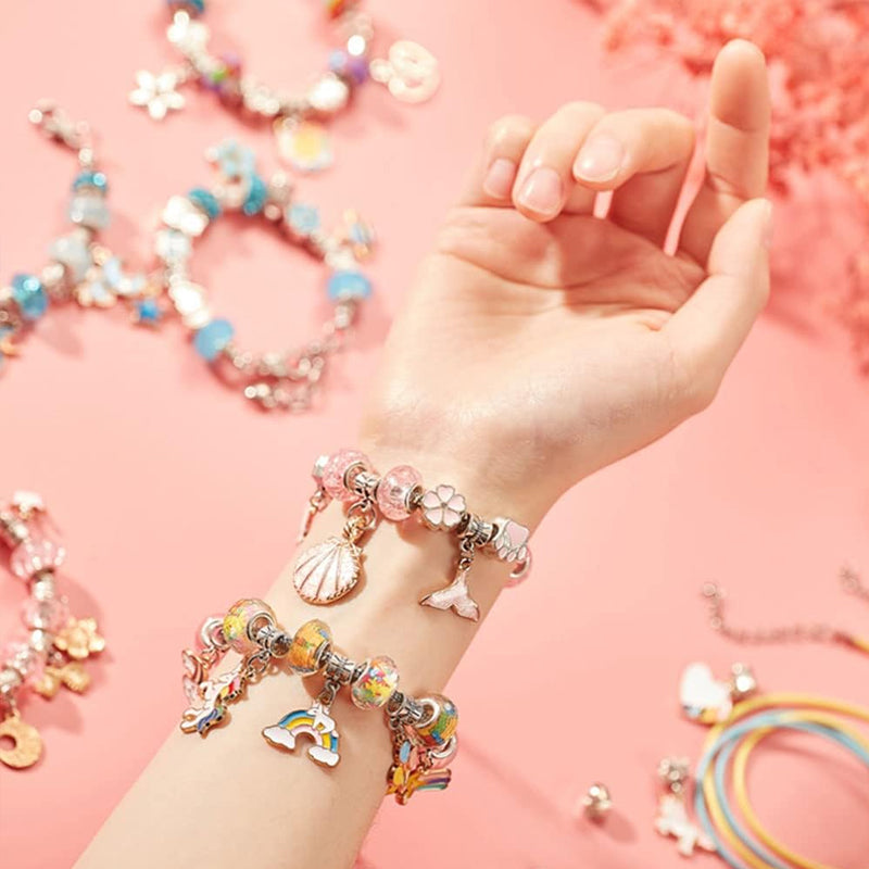 Handmade pearl bracelet set for children