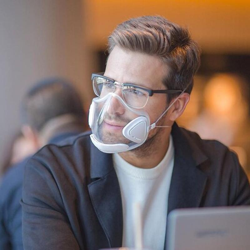 BowLift | Transparent and reusable face shield