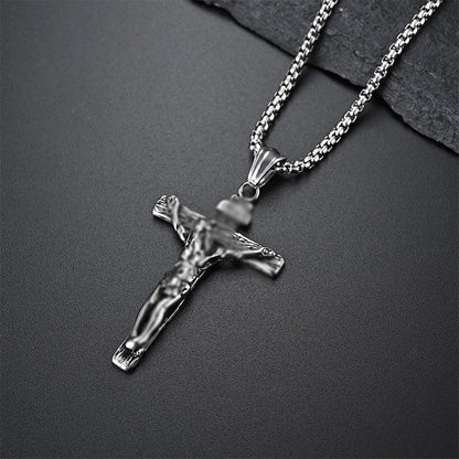 Skanto | Titanium Steel Cross Pendant Necklace