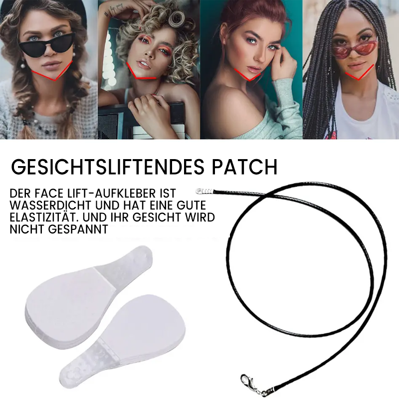Brehn | Invisible Facelift Patches | 120-count Supply Pack | Ultra-thin 0.02mm Adhesion Technology | Waterproof & Hypoallergenic | Mechanical V-Shape Lifting | Transparent