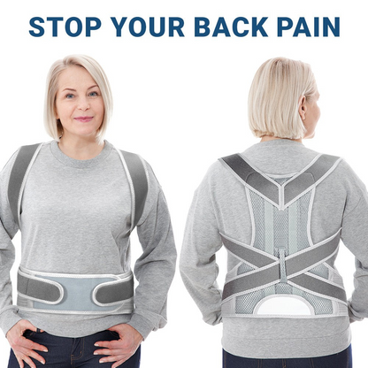 BowLift | Posture Corrector Back Brace – Adjustable Lumbar Support Belt for Back Pain Relief & Spine Alignment | Unisex UK