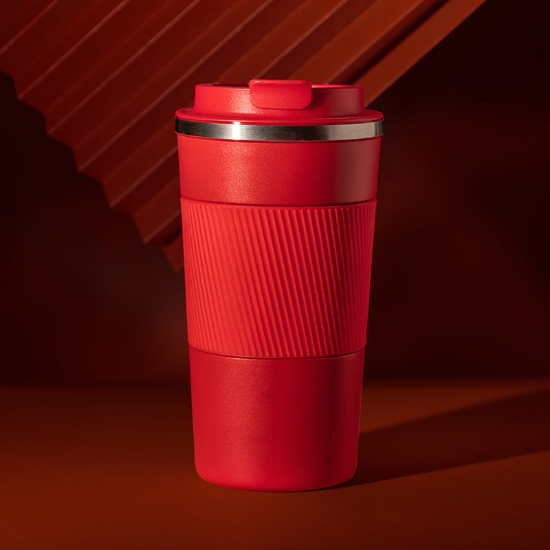 BowLift | Stainless Steel Insulation Mug, with Spout Lid, Leak-proof Design and Large Mouth for Easy Cleaning