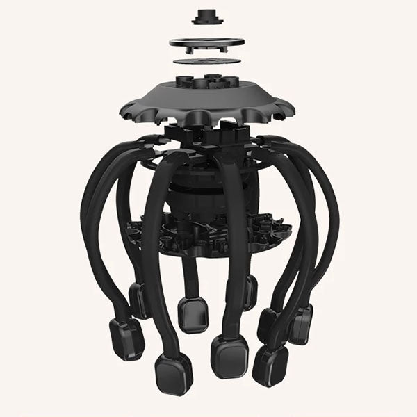 Skanto | Electric Octopus Head Massager - Best Head Massage Machine with Vibration Therapy