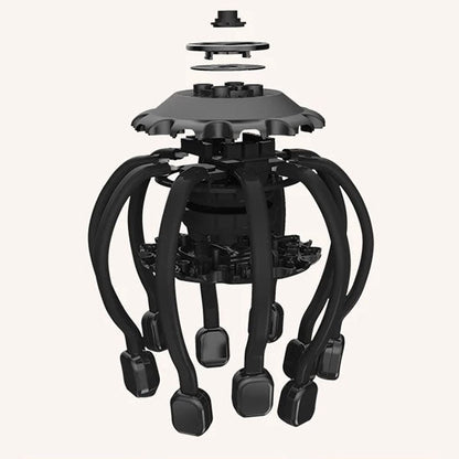 Skanto | Electric Octopus Head Massager - Best Head Massage Machine with Vibration Therapy