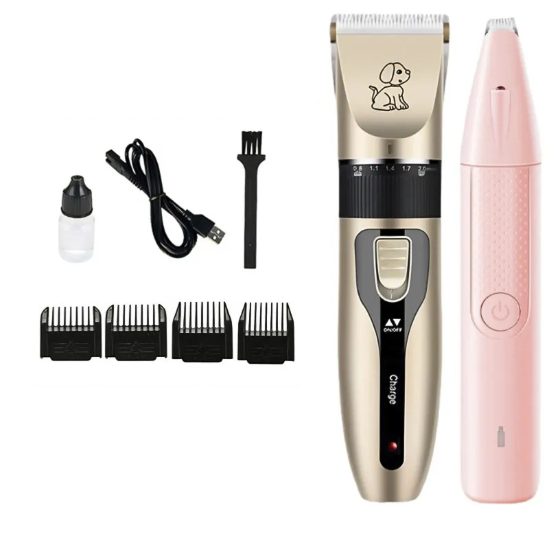 BowLift | Whisper-Quiet Dog Grooming Clippers | Long-Lasting Battery & Precision Blades for Stress-Free Pet Care