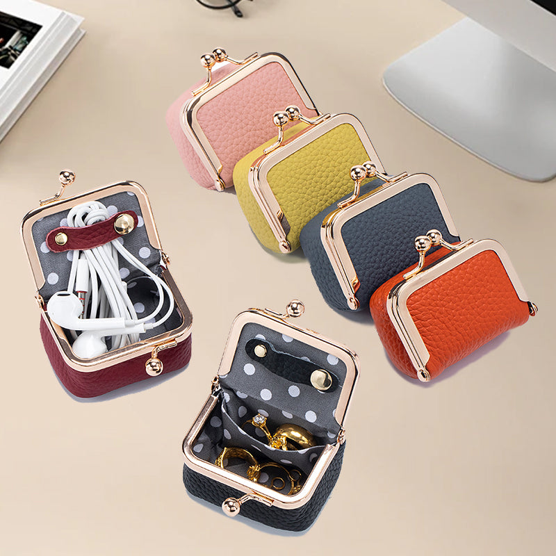 Genuine Leather Mini Jewelry Box | Bowlift