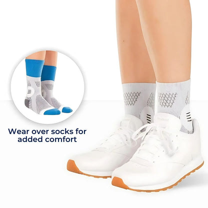 Neurowear | Neuropathy Compression Socks – Graduated 20–31 mmHg – Breathable Toeless Design – All‑Day Relief for Swollen Feet Bowlift