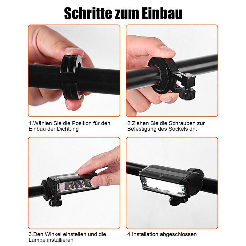 Powerful light for bicycles