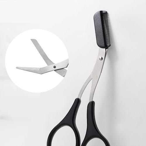 Scissors for trimming eyebrows