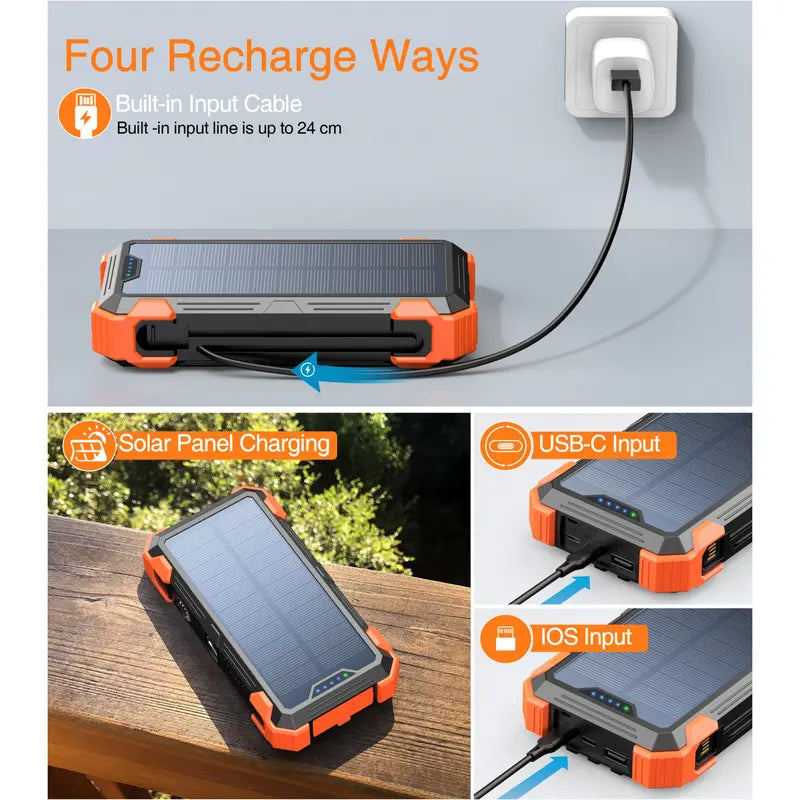 Rivanta Solar-Powerbank Emergency Powerbank IPX4 | Bowlift