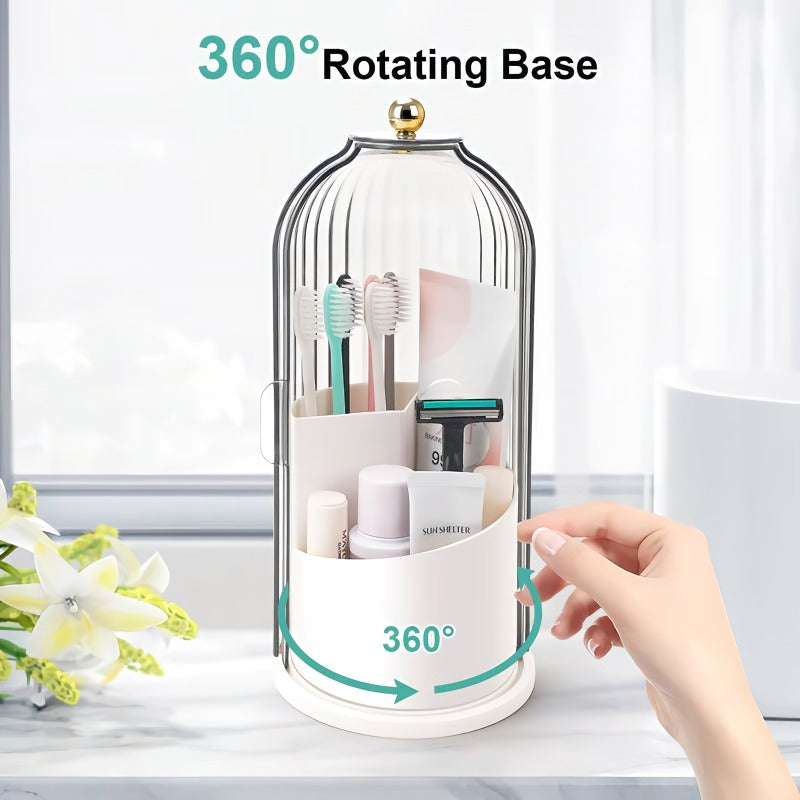 Skanto | Sliding Toothbrush Holder Storage Box