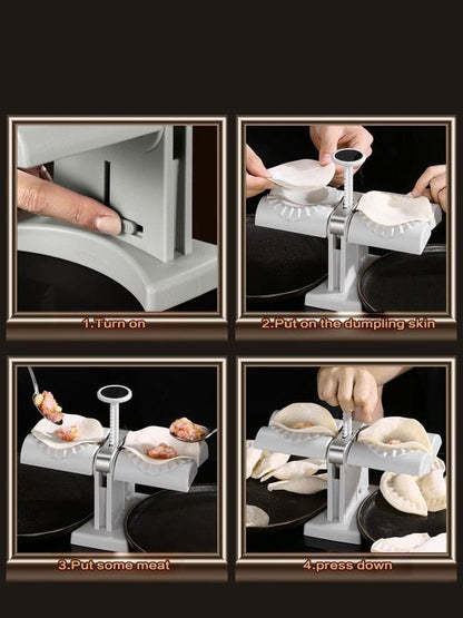 Skanto | Household Double Head Automatic Dumpling Maker Mold