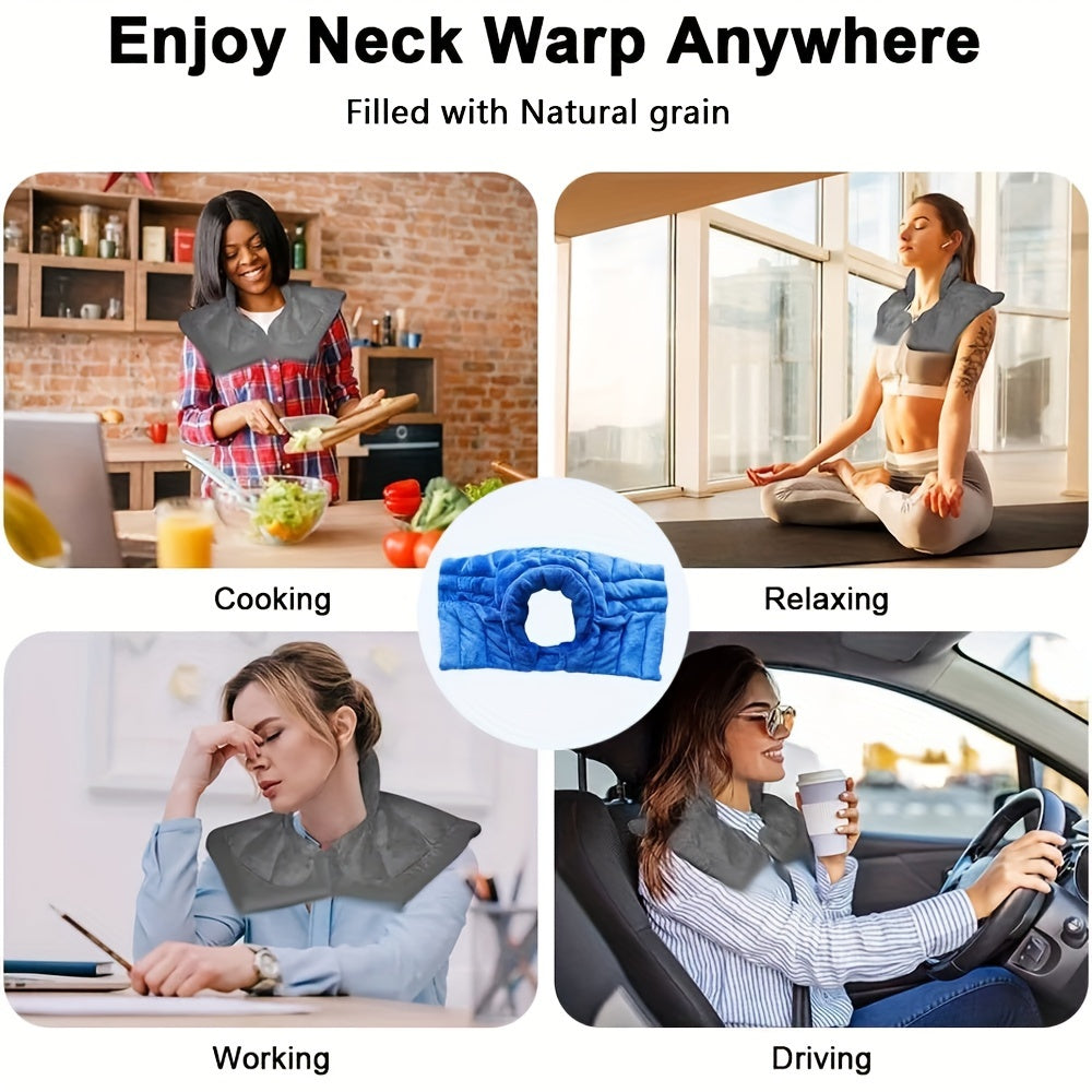 Frendorf | Weighted Microwave Heating Pad – Comfort and Relaxation for Neck and Shoulders