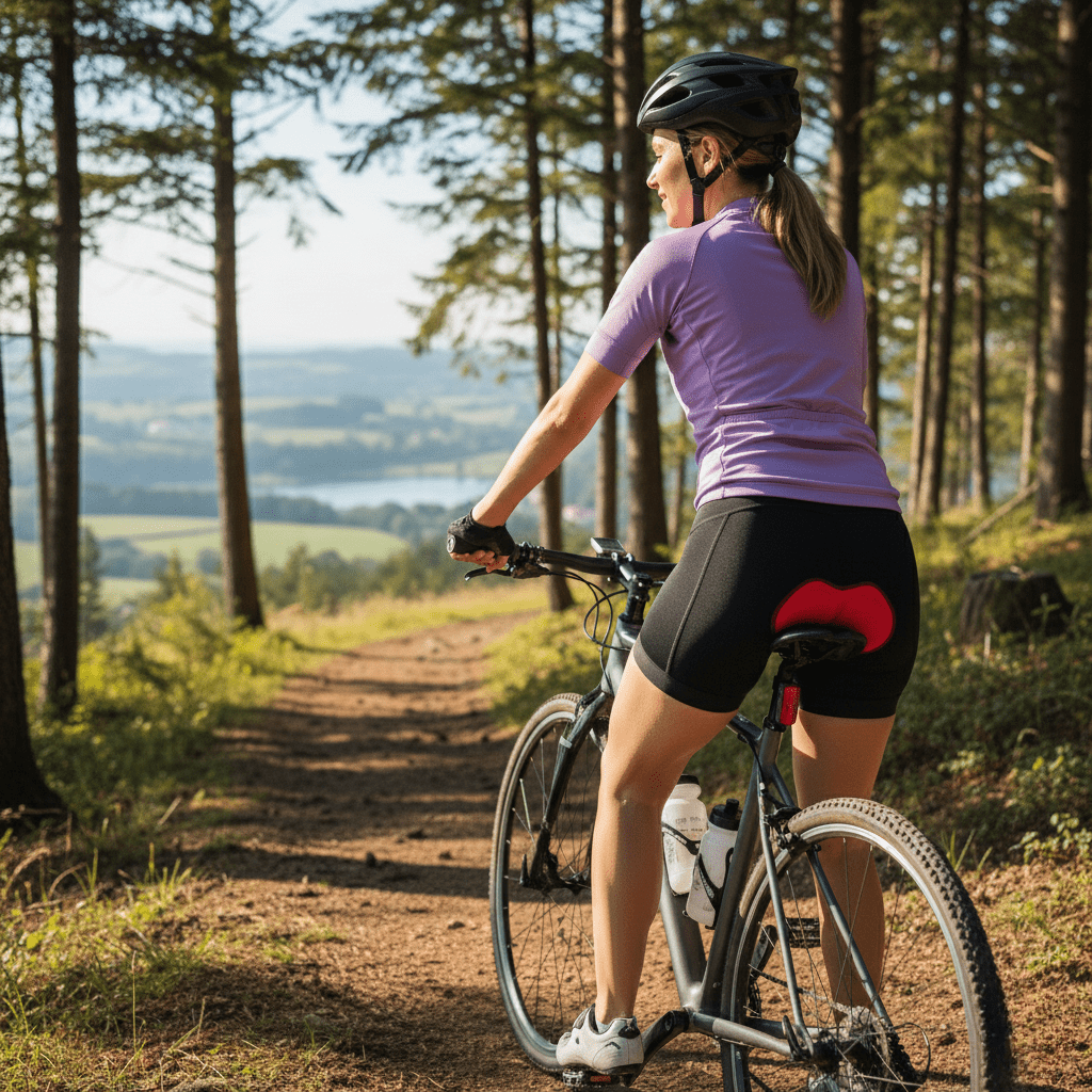 BowLift | Women's Cycling Shorts with 4D Gel Padding