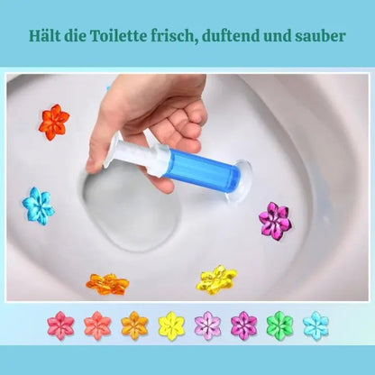 BowLift | 12-piece gel stamp set for the toilet — Transform every flush into an explosion of irresistible freshness!