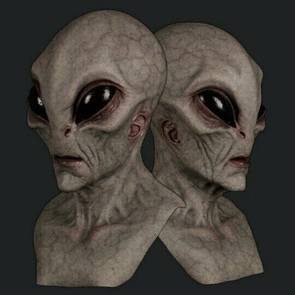 Alien Mask | Realistic Halloween Costume Accessories | Karnz