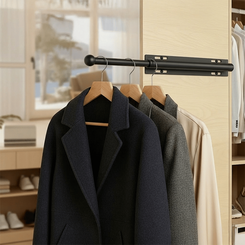 LuxHanger Valet Rod System for the Wardrobe | Bowlift
