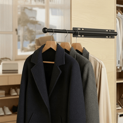 LuxHanger Valet Rod System for the Wardrobe | Bowlift