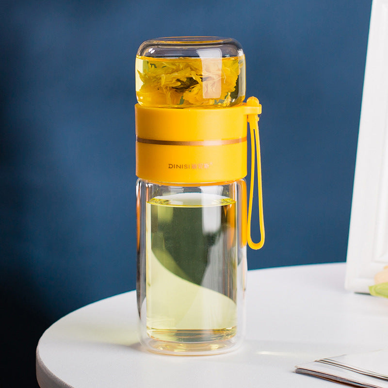 Skanto infuser in crystal clear glass