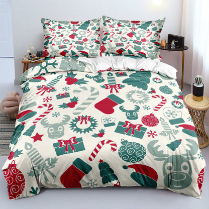 Skanto | Skanto Christmas Series Duvet Three-Piece Set