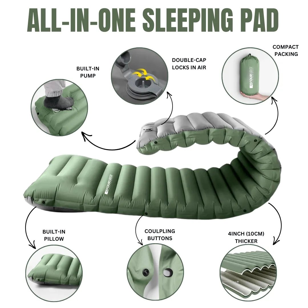 Skanto Skanto | GreenCloud Air Mattress: Ultimate Comfort for Every Adventure