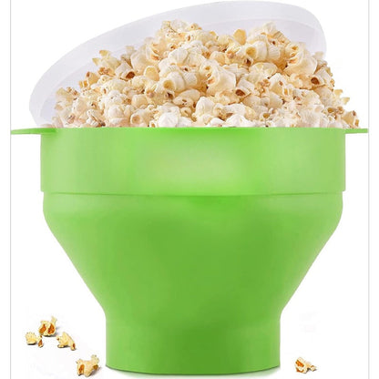 BowLift | Collapsible Silicone Microwave Popcorn Popper
