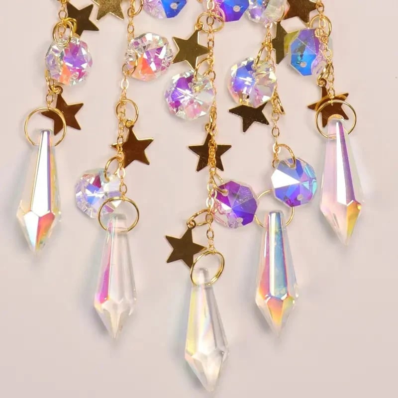 Skanto | Crystal Suncatcher, Indoor & Outdoor Decoration for Windows, Bedroom, Patio & Garden